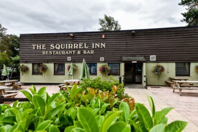 Hot and cold drinks at The Squirrel Inn